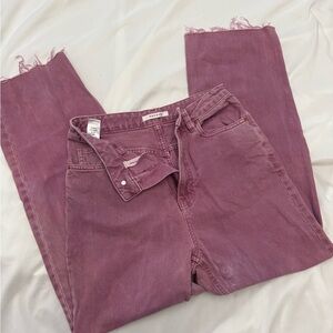 PACSUN Women's Pink 90s Boyfriend Jean